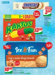 Gazetka promocyjna Dino - Gazetka - ważna od 17.12 do 17.12.2024 - strona 30 - produkty: Gra, Kaktus, Snickers, Lody, Mars, Baton