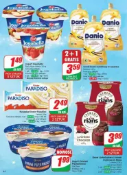 Gazetka promocyjna Dino - Gazetka - ważna od 17.12 do 17.12.2024 - strona 39 - produkty: Sos, Ser, Zott, Bell, Jogurt, Serek homogenizowany, Serek, Ferrero, Danio, Bella, Deser, Jogobella, Kinder