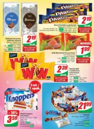 Gazetka promocyjna Dino - Gazetka - ważna od 17.12 do 17.12.2024 - strona 45 - produkty: Ser, Wafelek, Baton, Knoppers, Deser