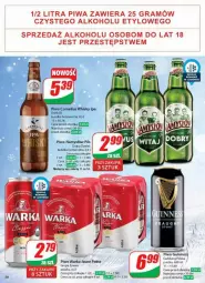Gazetka promocyjna Dino - Gazetka - ważna od 17.12 do 17.12.2024 - strona 54 - produkty: Piwo, Namysłów, Warka, Carlsberg