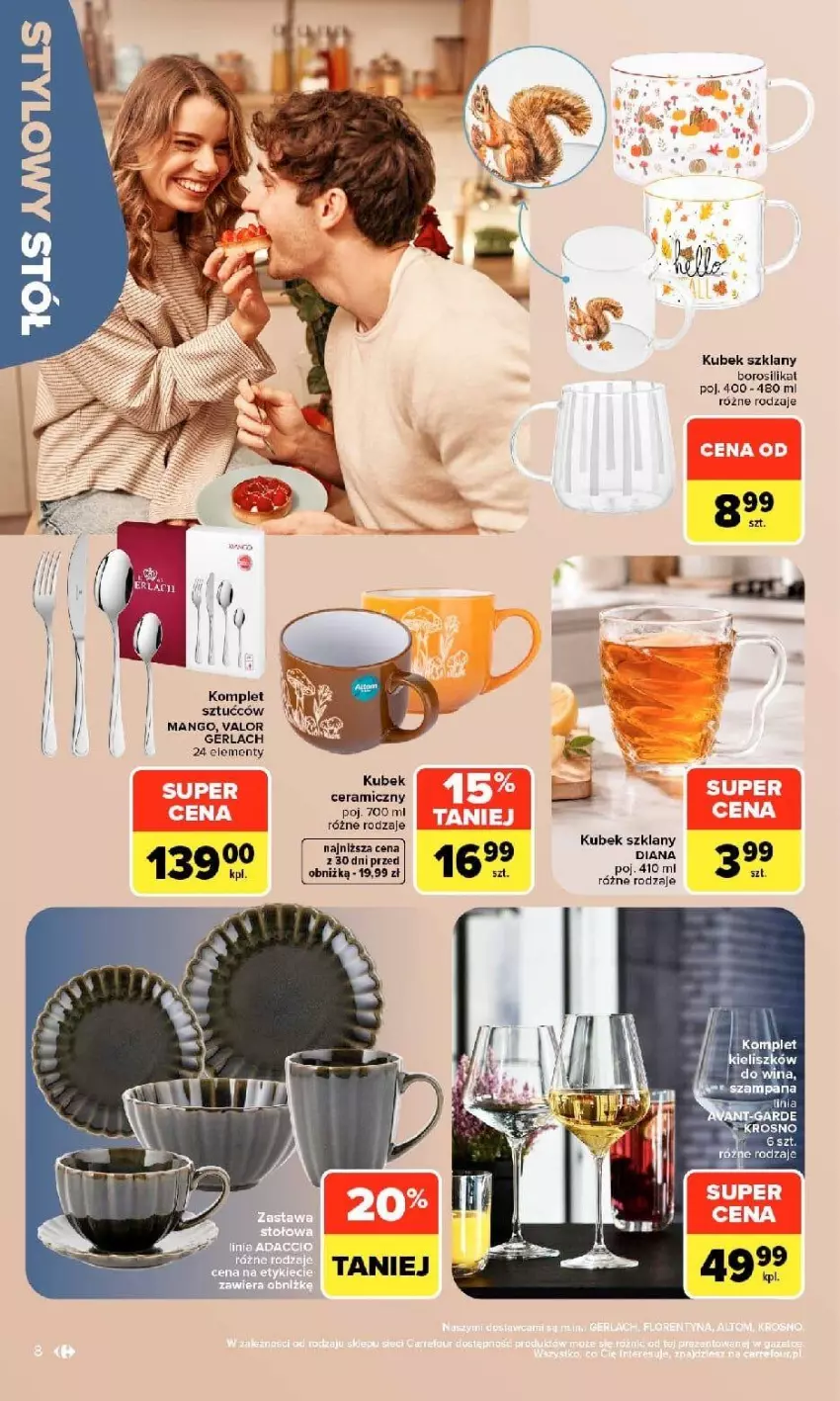 Gazetka promocyjna Carrefour - Gazetka Carrefour w SUMIE stylowy dom - ważna 07.09 do 19.09.2026 - strona 8 - produkty: Fa, Kubek, Mango, Rama
