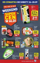 Gazetka promocyjna Aldi - Gazetka - ważna od 29.09 do 29.09.2024 - strona 14 - produkty: Por, Twaróg, Golden Seafood, Burger, Twaróg półtłusty, Kinder, Mleko