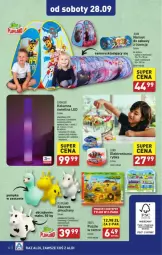 Gazetka promocyjna Aldi - Gazetka - ważna od 29.09 do 29.09.2024 - strona 26 - produkty: Sos, Koc, Namiot, Papier, Puzzle, Zabawka, Pompka