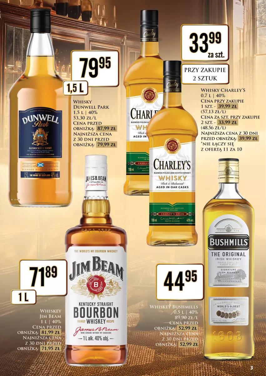 Gazetka promocyjna Dino - Oferta alkoholowa - ważna 21.08 do 22.08.2026 - strona 3 - produkty: Gin, Jim Beam, Whiskey, Whisky
