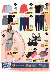 Gazetka promocyjna Carrefour - Gazetka Jesienna uroda pełna uroku - Gazetka - ważna od 24.09 do 24.09.2022 - strona 22 - produkty: Top, Por, Gin, Buty, Biustonosz, Klej, T-shirt, Bluza polarowa, Dres, Sport, Legginsy, Dzieci, Spodnie, Bluza, Spodnie dresowe