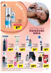 Gazetka promocyjna Carrefour - Gazetka Jesienna uroda pełna uroku - Gazetka - ważna od 24.09 do 24.09.2022 - strona 5 - produkty: Woda perfumowana, Dezodorant, Perfum, Adidas, Dove, Lack, La Rive, Garnier, Nike, Woda, Nivea