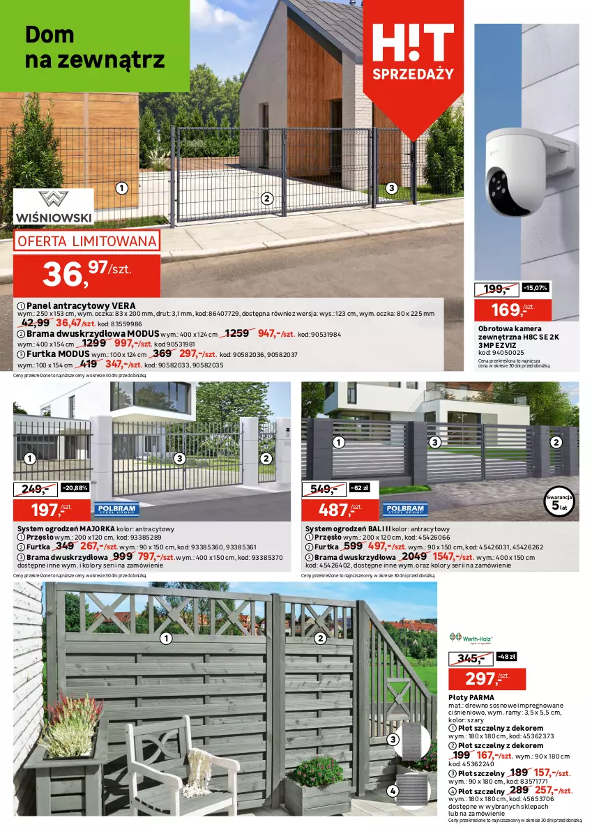 Gazetka promocyjna Leroy Merlin - Gazetka Leroy Merlin - ważna 04.06 do 24.06.2025 - strona 8 - produkty: Gra, Kamera, Lampa, Lampa wisząca, Mus, Orka, Rama, Ser, Słupek, Sos