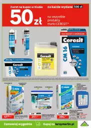 Gazetka promocyjna Leroy Merlin - Gazetka Leroy Merlin - Gazetka - ważna od 24.06 do 24.06.2025 - strona 27 - produkty: Sok, Por, Klej, Tran, Tusz, Ogrzewanie, Zaprawa klejowa, Olej, Podkład podłogowy, Podkład, Ceresit, Fa