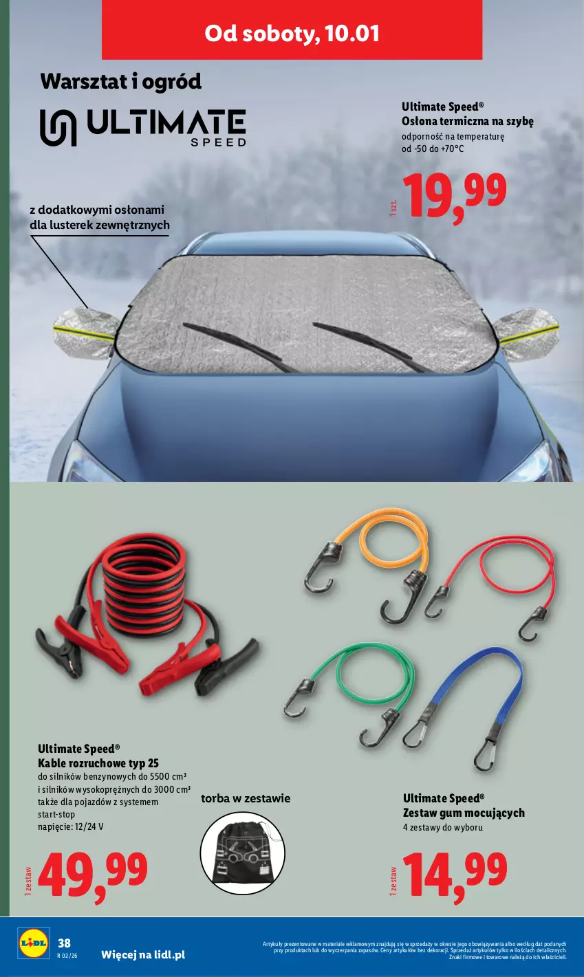 Gazetka promocyjna Lidl - GAZETKA - ważna 05.01 do 10.01.2026 - strona 42 - produkty: Ogród, Pojazd, Por, Sok, Top, Torba