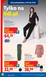 Gazetka promocyjna Lidl - GAZETKA - Gazetka - ważna od 10.01 do 10.01.2026 - strona 6 - produkty: Dres, Sukienka