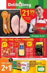 Gazetka promocyjna Delikatesy Centrum - Gazetka DC23 - Gazetka - ważna od 22.06 do 22.06.2022 - strona 1 - produkty: Piwo, Heineken, Kiełbasa podwawelska, Wawel, Warka, Desperados, Radler, Kiełbasa