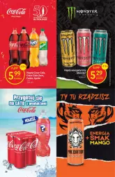 Gazetka promocyjna Delikatesy Centrum - Gazetka DC23 - Gazetka - ważna od 22.06 do 22.06.2022 - strona 26 - produkty: Gin, Napój energetyczny, Coca-Cola, Fanta, Sprite, Napój, Fa