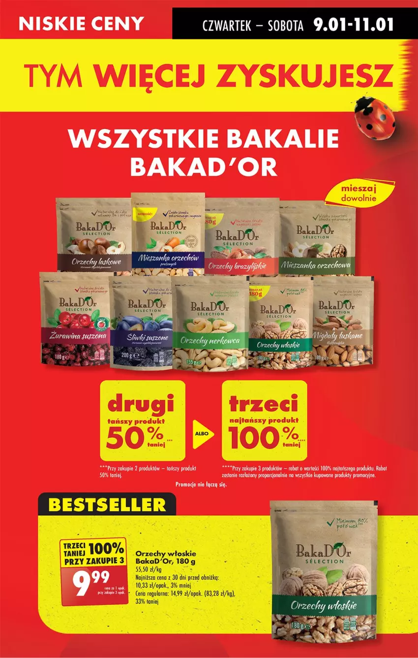 Gazetka promocyjna Biedronka - Od Czwartku - ważna 09.01 do 15.01.2025 - strona 13 - produkty: Orzechy włoskie, Por