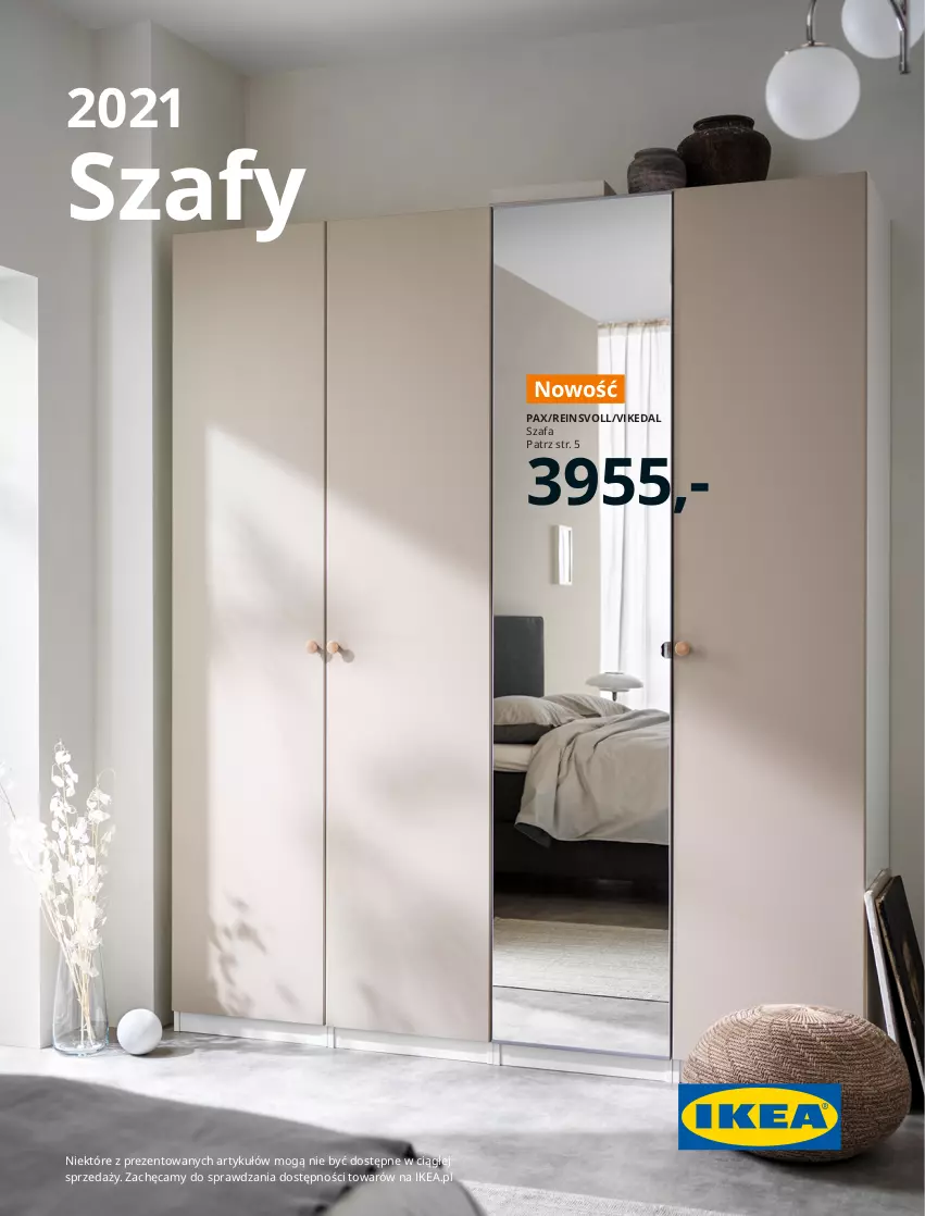Gazetka promocyjna Ikea - Szafy - ważna 01.01 do 31.07.2021 - strona 1 - produkty: Fa, Pax, Szafa