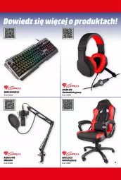 Gazetka promocyjna Media Markt - Gazetka Media Markt - Gazetka - ważna od 31.08 do 31.08.2022 - strona 11 - produkty: Gra, Słuchawki, Mikrofon, Fotel
