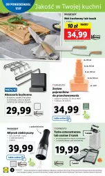 Gazetka promocyjna Lidl - GAZETKA - Gazetka - ważna od 22.07 do 22.07.2023 - strona 10 - produkty: Sok, Por, Ręcznik kuchenny, Wieszak, Młynek, Pojemnik, Tarka, Ręcznik, Haczyk
