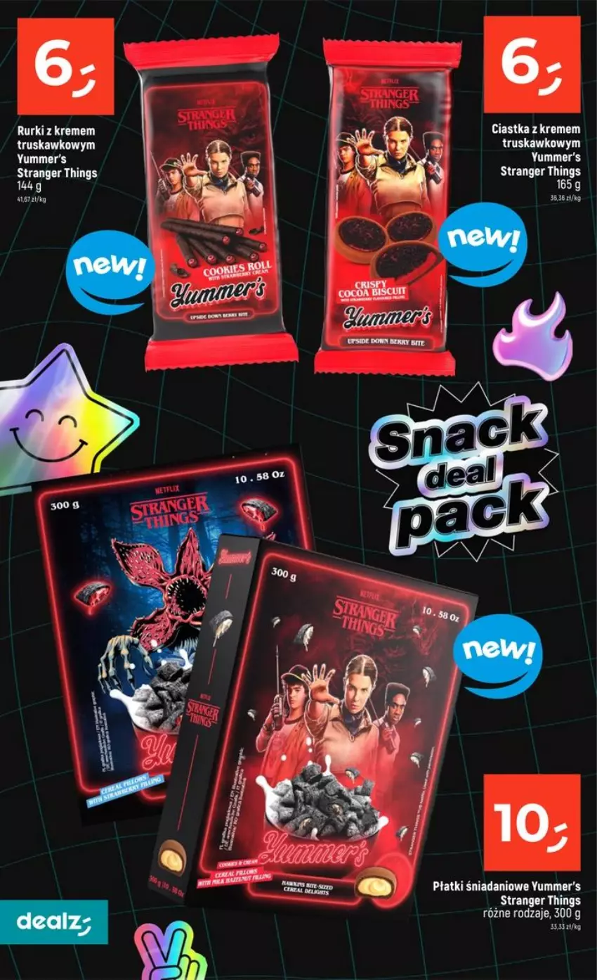 Gazetka promocyjna Dealz - NOWA GAZETKA - ważna 17.09 do 23.09.2026 - strona 16 - produkty: Ciastka, Danio, Rurki, Tran