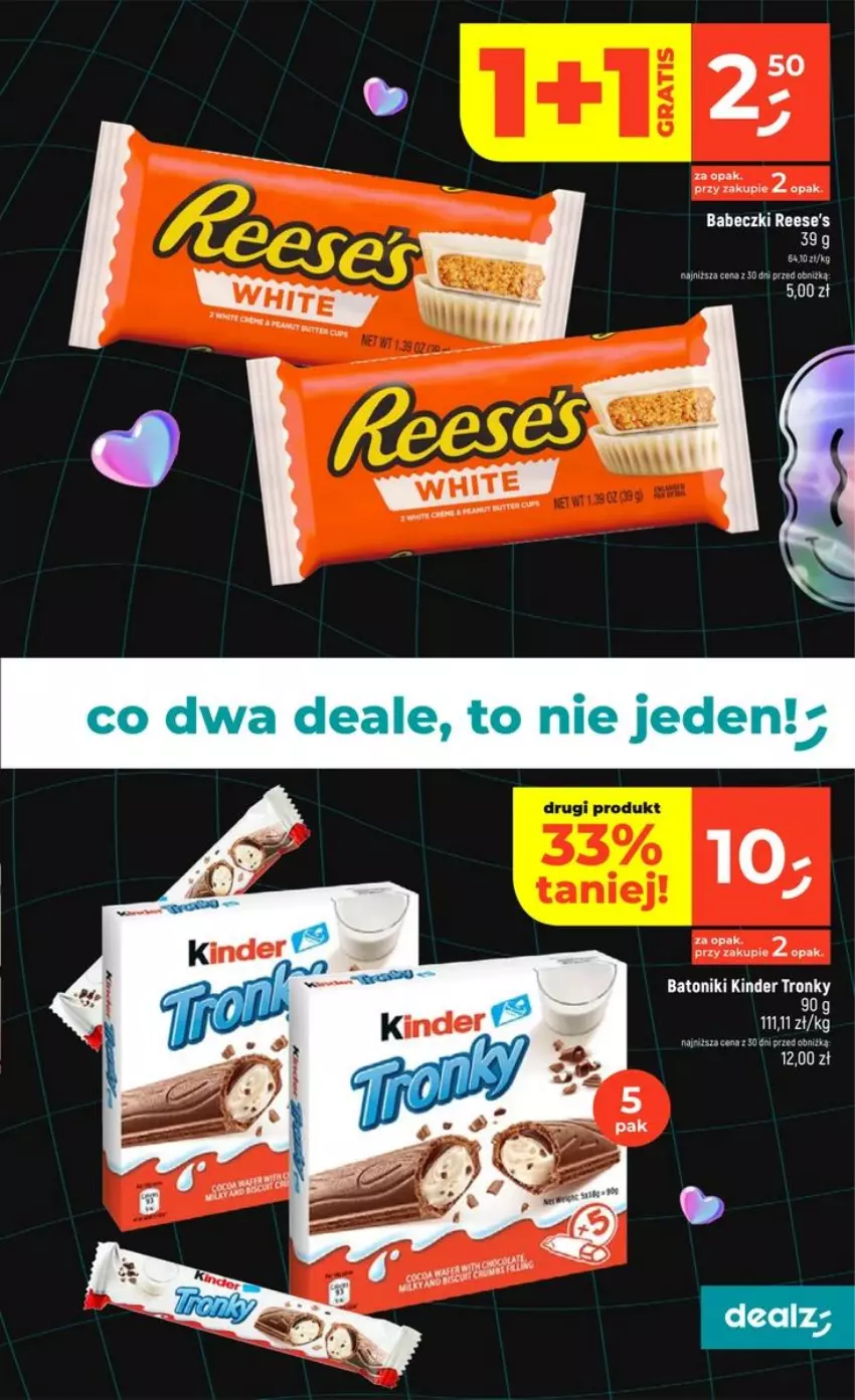 Gazetka promocyjna Dealz - NOWA GAZETKA - ważna 17.09 do 23.09.2026 - strona 19 - produkty: Babeczki, Baton, Fa, Kinder, Tonik