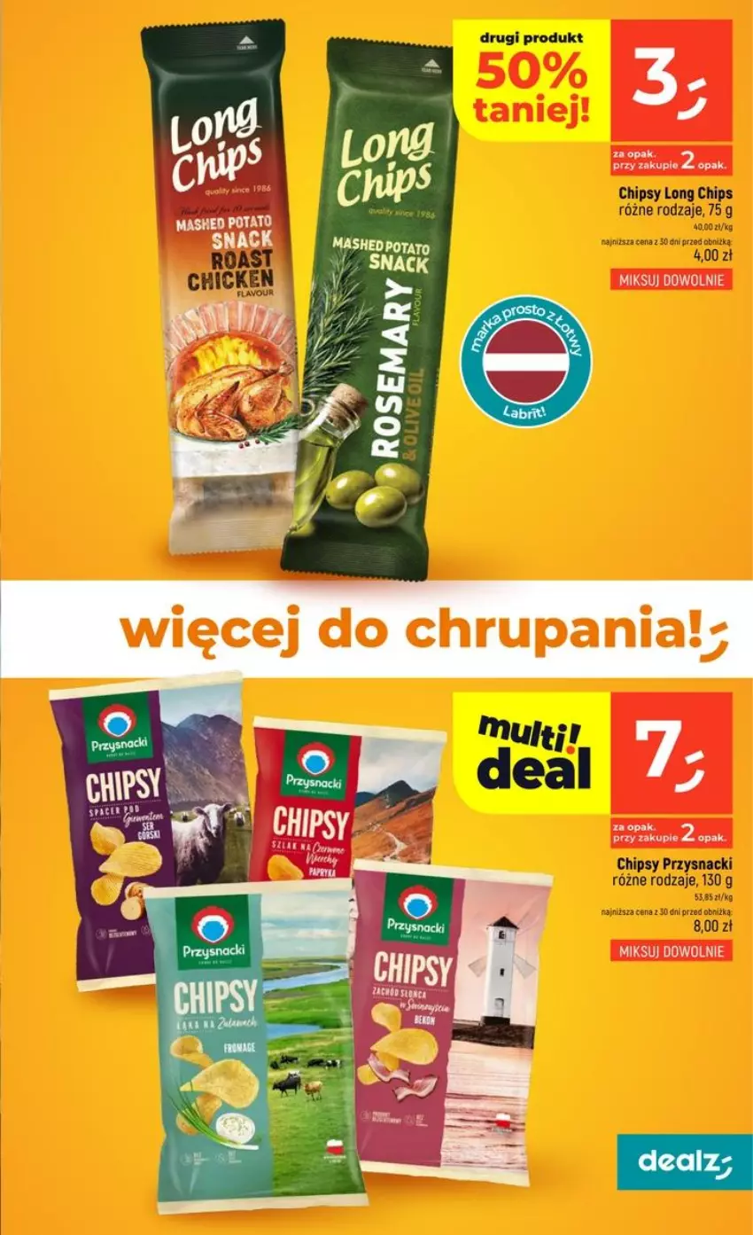 Gazetka promocyjna Dealz - NOWA GAZETKA - ważna 17.09 do 23.09.2026 - strona 25 - produkty: Chipsy, Przysnacki