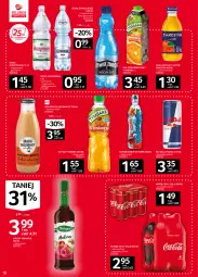 Gazetka promocyjna Selgros - Oferta spożywcza - Gazetka - ważna od 16.02 do 16.02.2022 - strona 18 - produkty: Sok pomarańczowy, Sok, Mus, Red Bull, Coca-Cola, Napoje, Muszynianka, Tymbark, Syrop, Kubuś Waterrr, Kubuś, Woda, Syropy, Napój, Cisowianka, Herbapol, Nektar