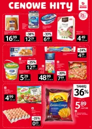 Gazetka promocyjna Selgros - Oferta spożywcza - Gazetka - ważna od 16.02 do 16.02.2022 - strona 7 - produkty: Sałatka, Pierogi, Ciasto francuskie, Sos, Gin, Jaja, Paluszki rybne, Sałatka warzywna, Sałat, Pizza, Krewetki, Frytki