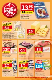 Gazetka promocyjna Auchan - Pewność Niskich Cen Supermarket - Gazetka - ważna od 25.09 do 25.09.2024 - strona 11 - produkty: Kurczak, Mięso mielone, Ser, Benecol, Gnocchi, Kopytka, Morliny, Napój mleczny, Fanta, Deser, Napój, Kiełbasa, Mięso, Kiełbasa śląska, Fa