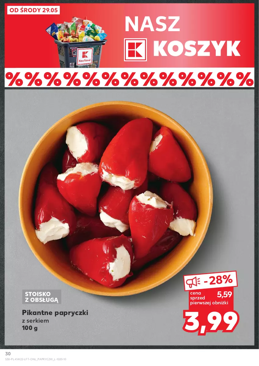 Gazetka promocyjna Kaufland - Gazetka tygodnia - ważna 29.05 do 05.06.2024 - strona 30 - produkty: Kosz, Ser