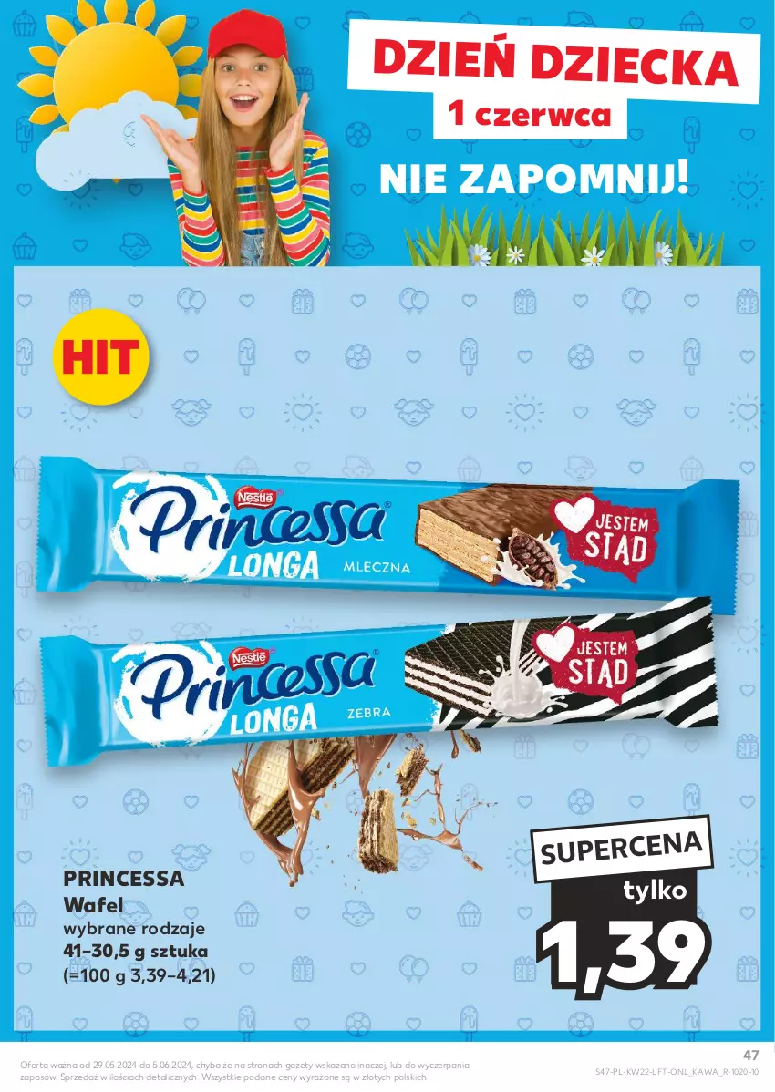 Gazetka promocyjna Kaufland - Gazetka tygodnia - ważna 29.05 do 05.06.2024 - strona 47 - produkty: Kawa, Princessa