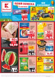 Gazetka promocyjna Kaufland - Gazetka tygodnia - Gazetka - ważna od 05.06 do 05.06.2024 - strona 1 - produkty: Kujawski, Gra, Chipsy, Coca-Cola, Lody, LEGO, Schab wieprzowy, Czekolada, Napój gazowany, Gourmet Gold, Morliny, Klocki, Arbuz, Waga, Lay’s, Napój, Olej, Kiełbasa, Milka, Kiełbasa śląska