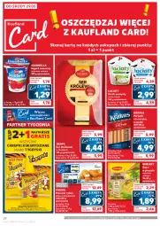 Gazetka promocyjna Kaufland - Gazetka tygodnia - Gazetka - ważna od 05.06 do 05.06.2024 - strona 24 - produkty: Kurczak, Serek puszysty, Krakus, Frosta, Ser, Gry, Gra, Jogurt owocowy, Królewski, Zupa, Bell, Jogurt, Parówki, Winiary, Paluszki rybne, Chrupki, Serek, Bella, Waga, Jogobella