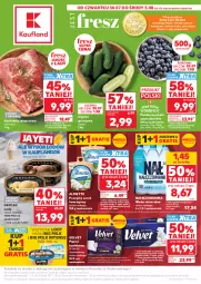 Gazetka promocyjna Kaufland - Gazetka tygodnia - Gazetka - ważna od 05.08 do 05.08.2026 - strona 1 - produkty: Piec, Nałęczowianka, Warzywa, Sok, Ser, Por, Gry, Gra, Papier, Karkówka wieprzowa, Big Milk, Szal, Kosz, Papier toaletowy, Velvet, Lody, Laur, Serek, Serek twarogowy, Pieczywo, Woda mineralna, Owoce, Woda, Grunt, Almette, Mięso