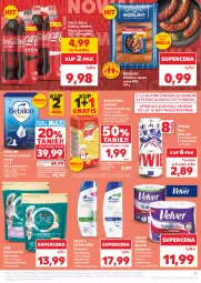 Gazetka promocyjna Kaufland - Gazetka tygodnia - Gazetka - ważna od 05.08 do 05.08.2026 - strona 11 - produkty: Piwa, Piwo, Makaron, Por, Gra, Papier, Coca-Cola, Velvet, Babuni, Ręcznik, Napój gazowany, Morliny, Szampon, Fanta, Grill, Sprite, Napój, Kiełbasa, Sucha karma, Kiełbasa śląska, Fa, BEBILON