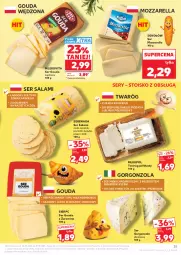 Gazetka promocyjna Kaufland - Gazetka tygodnia - Gazetka - ważna od 05.08 do 05.08.2026 - strona 35 - produkty: Mozzarella, Sok, Ser, Salami, Twaróg, Sokołów, Gorgonzola, Czosnek, Cars, Mlekovita, Sałat, Pieprz, Twaróg półtłusty, Bazyl, Ser salami, Bazylia, Gouda, Mleko