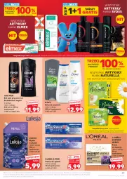 Gazetka promocyjna Kaufland - Gazetka tygodnia - Gazetka - ważna od 05.08 do 05.08.2026 - strona 59 - produkty: Krem do twarzy, Mydło w płynie, Naturell, Por, Gra, Dezodorant, Pasta do zębów, Dove, L’Oréal, Syoss, Axe Men, Mydło, Elmex, Waga, Luksja, Blend-a-Med, Naturella