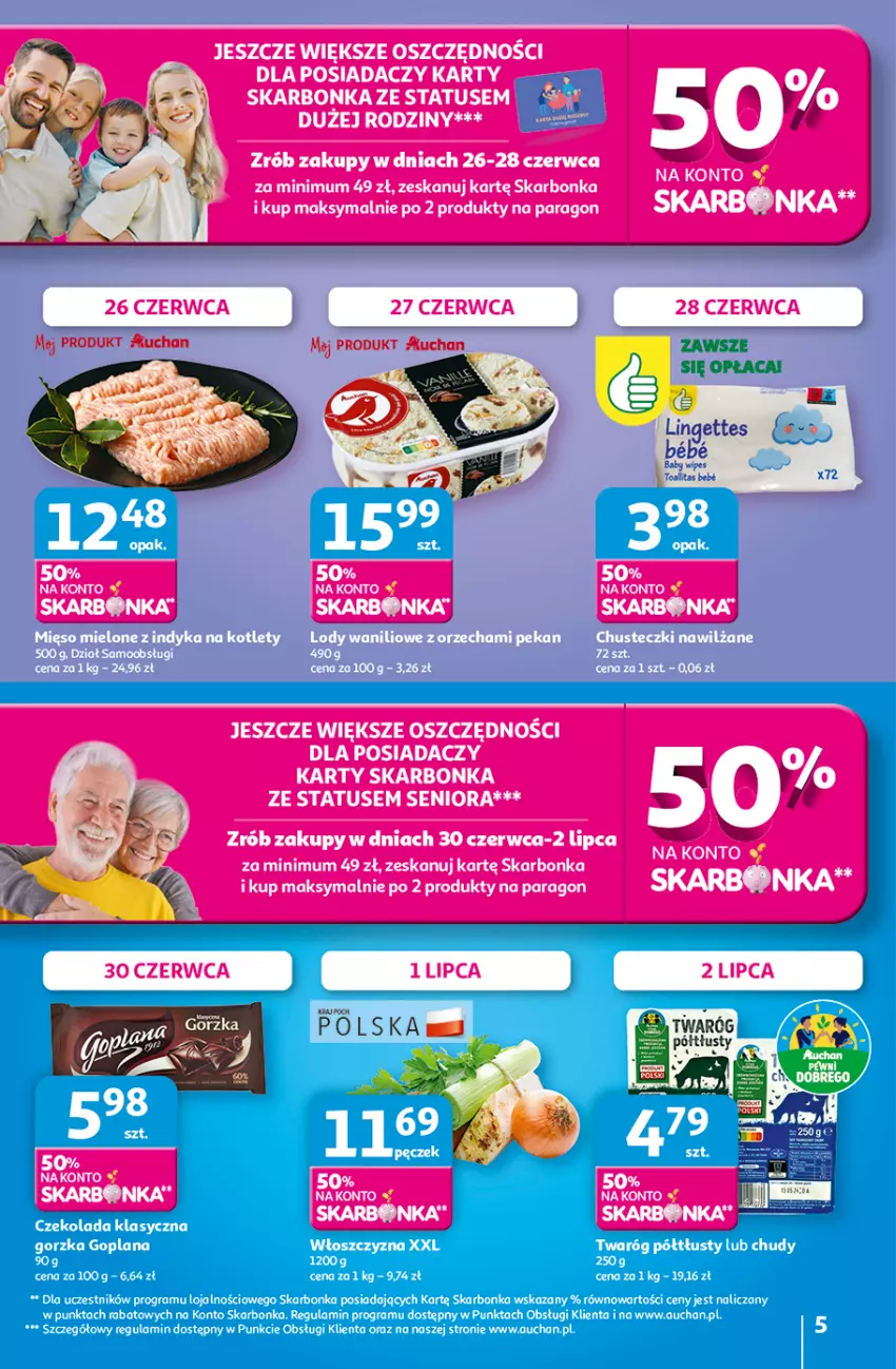 Gazetka promocyjna Auchan - ROZKRĘCAMY LATO Hipermarket - ważna 26.06 do 02.07.2025 - strona 5