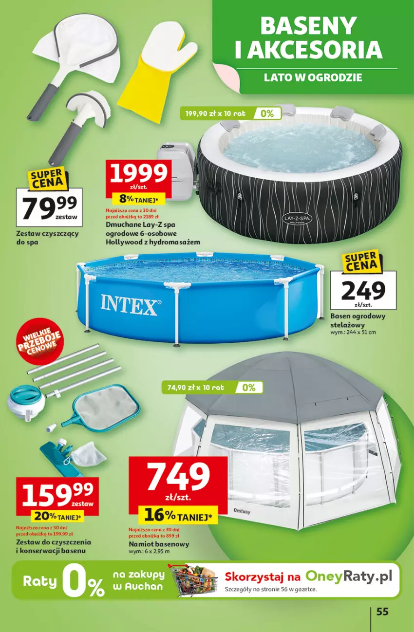 Gazetka promocyjna Auchan - ROZKRĘCAMY LATO Hipermarket - ważna 26.06 do 02.07.2025 - strona 57 - produkty: Namiot, Ser