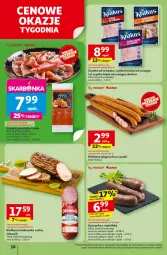 Gazetka promocyjna Auchan - ROZKRĘCAMY LATO Hipermarket - Gazetka - ważna od 02.07 do 02.07.2025 - strona 18 - produkty: Krakus, Gra, Kiełbasa krakowska, Szynka, Kiełbasa głogowska, Kaszanka, Szynka biała, Kasza, Kiełbasa, Olewnik