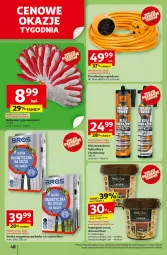 Gazetka promocyjna Auchan - ROZKRĘCAMY LATO Hipermarket - Gazetka - ważna od 02.07 do 02.07.2025 - strona 50 - produkty: Klej, Siatka, Lazur