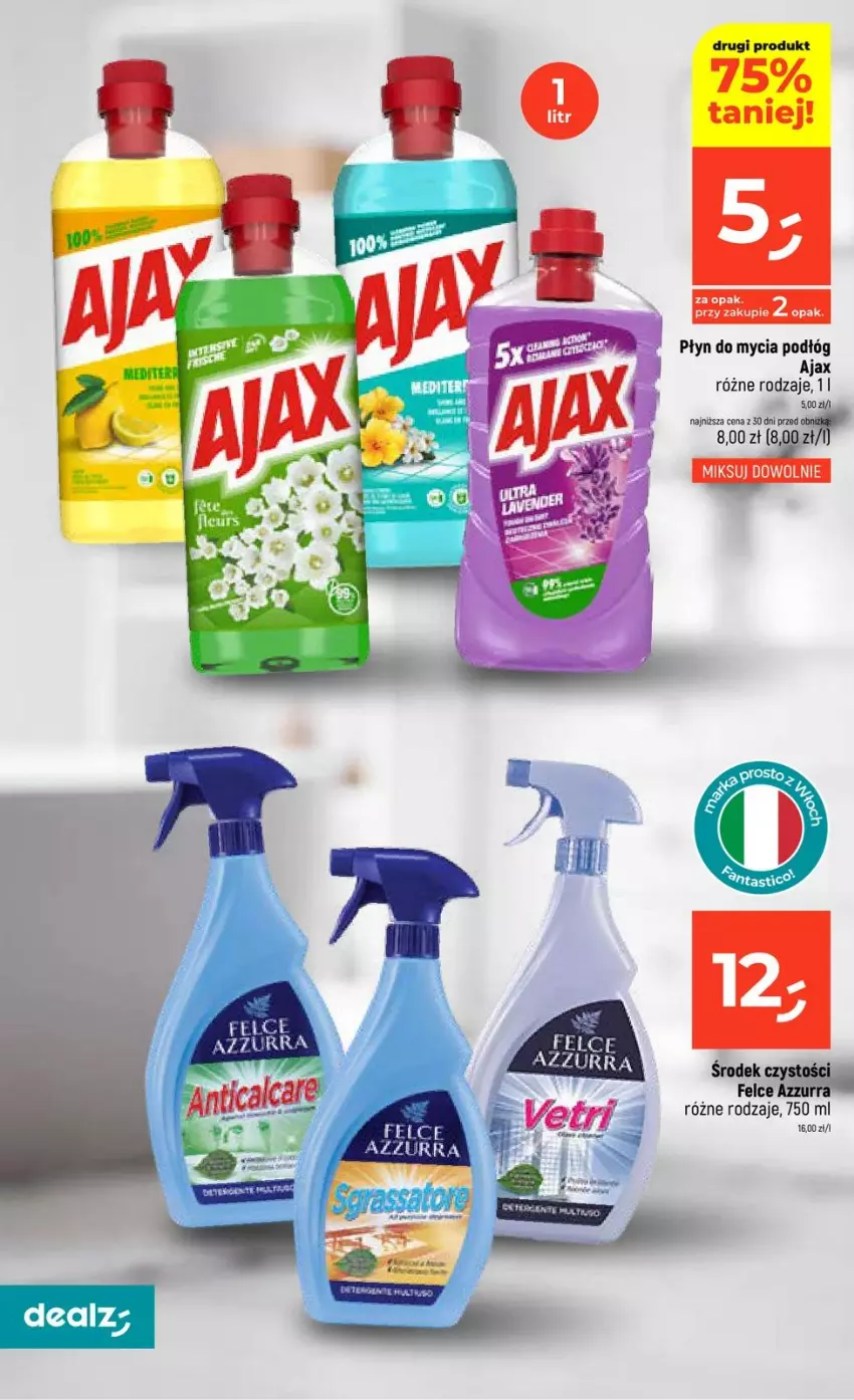 Gazetka promocyjna Dealz - NOWA GAZETKA - ważna 26.02 do 04.03.2026 - strona 22 - produkty: Ajax, Płyn do mycia, Płyn do mycia podłóg