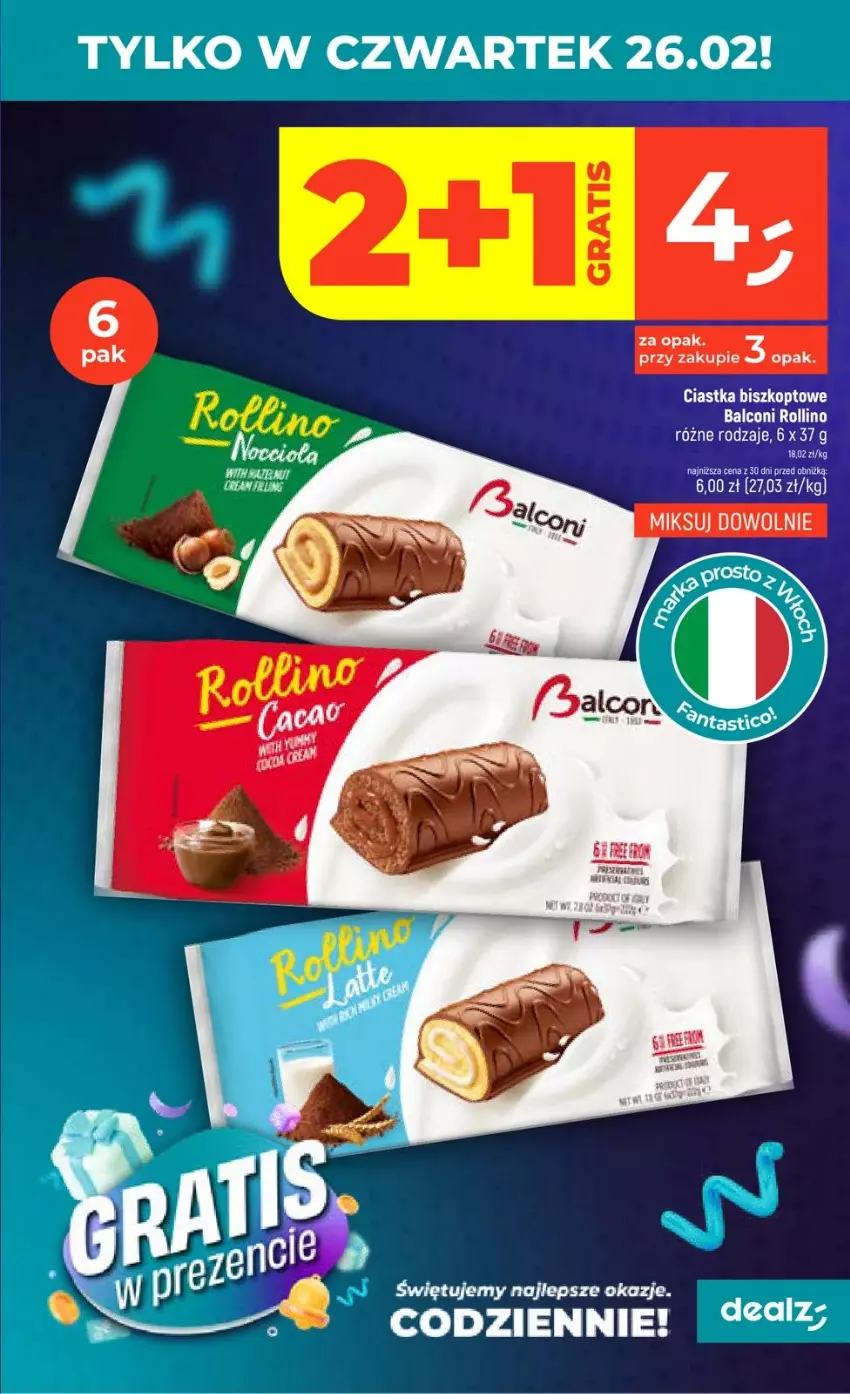 Gazetka promocyjna Dealz - NOWA GAZETKA - ważna 26.02 do 04.03.2026 - strona 3 - produkty: Ciastka