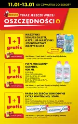 Gazetka promocyjna Biedronka - Od czwartku - Gazetka - ważna od 17.01 do 17.01.2024 - strona 21 - produkty: Gra, Płyn micelarny, Pasta do zębów, Tera, Venus, Garnier, Sensodyne
