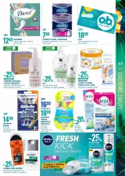 Gazetka promocyjna Super Pharm - Gazetka - Gazetka - ważna od 28.07 do 28.07.2021 - strona 17 - produkty: Nivea Men, Ser, Gin, Tropical, Bielenda, Dezodorant, Discreet, Tampony, Venus, Chusteczki, Always, Podpaski, Gillette, Veet, Chusteczki do higieny, Wkładki, Antyperspirant, Always Ultra, Nivea