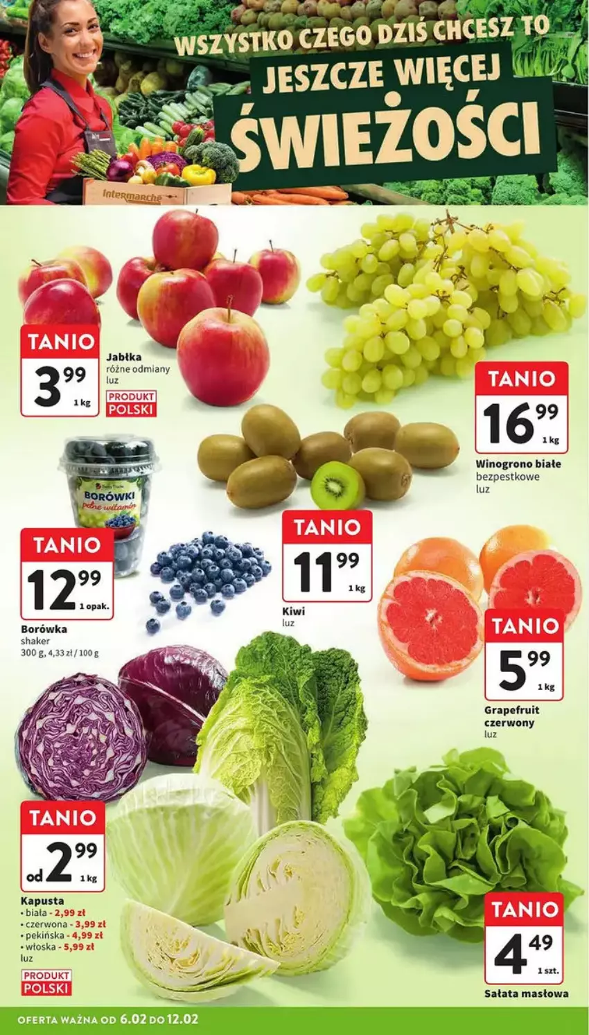 Gazetka promocyjna Intermarche - ważna 06.02 do 12.02.2025 - strona 2 - produkty: Gra, Masło, Sałat, Sałata masłowa, Wino