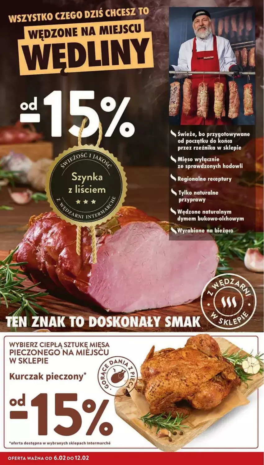 Gazetka promocyjna Intermarche - ważna 06.02 do 12.02.2025 - strona 6 - produkty: Kurczak, Piec