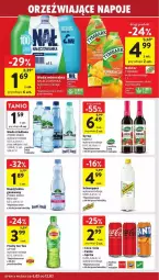 Gazetka promocyjna Intermarche - Gazetka - ważna od 12.02 do 12.02.2025 - strona 28 - produkty: Ice tea, Coca-Cola, LANA, Lipton, Fanta, Woda, Sprite, Napój, Fa