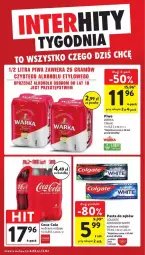Gazetka promocyjna Intermarche - Gazetka - ważna od 12.02 do 12.02.2025 - strona 35 - produkty: Piwo, Pasta do zębów, Coca-Cola, Warka, Colgate, LG, Fa