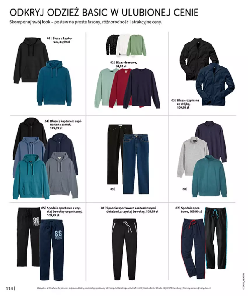 Gazetka promocyjna Bonprix - NA LISTĘ ŻYCZEŃ - ważna 16.12.2025 do 26.01.2026 - strona 116 - produkty: Bluza, Fa, HP, Kawa, Por, Sony, Spodnie, Spodnie sportowe, Sport, Woda