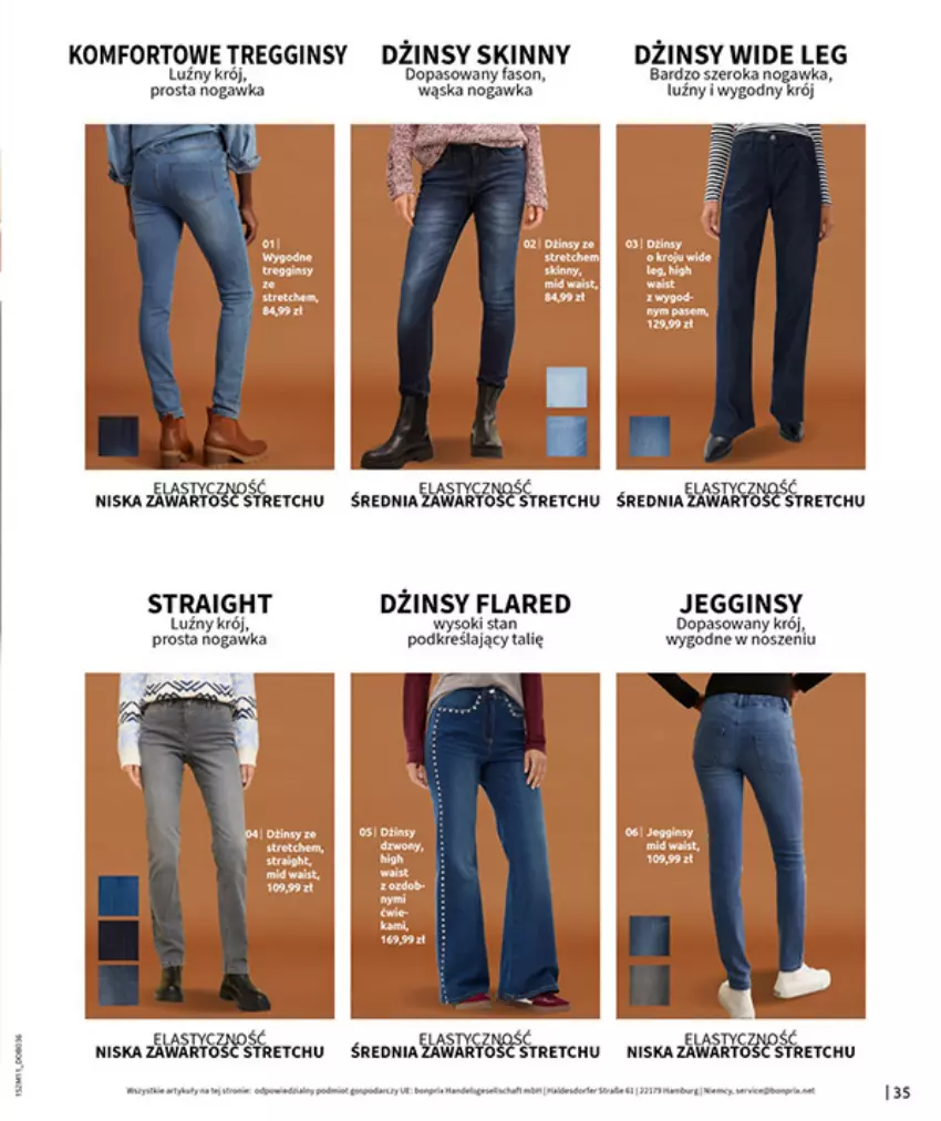 Gazetka promocyjna Bonprix - NA LISTĘ ŻYCZEŃ - ważna 16.12.2025 do 26.01.2026 - strona 37 - produkty: Dżinsy, Fa, Gin, HP, Mop, Noż, Por, Sok