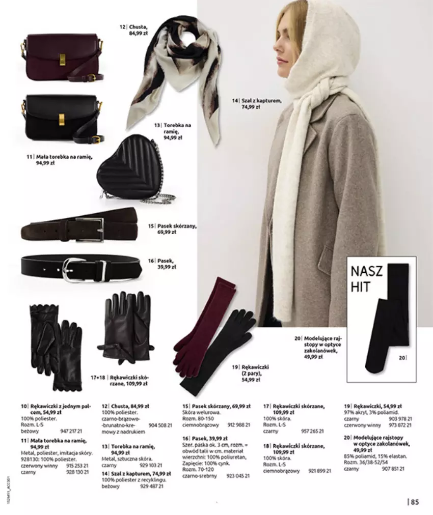 Gazetka promocyjna Bonprix - NA LISTĘ ŻYCZEŃ - ważna 16.12.2025 do 26.01.2026 - strona 87 - produkty: Chusta, Fa, HP, LG, Pasek, Szal, Top, Torebka