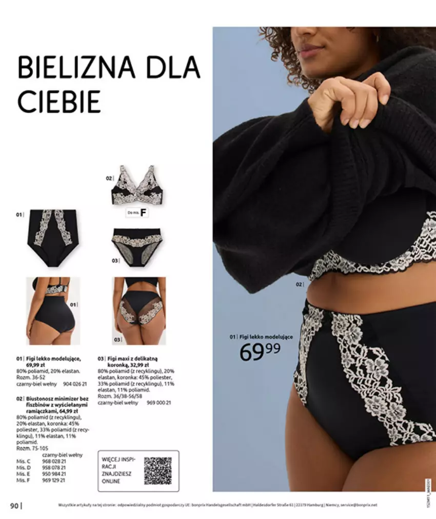 Gazetka promocyjna Bonprix - NA LISTĘ ŻYCZEŃ - ważna 16.12.2025 do 26.01.2026 - strona 92 - produkty: Bielizna, Fa, Figi, Por